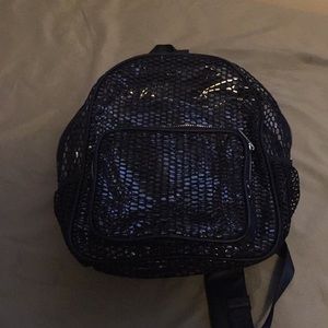 see through backpack
